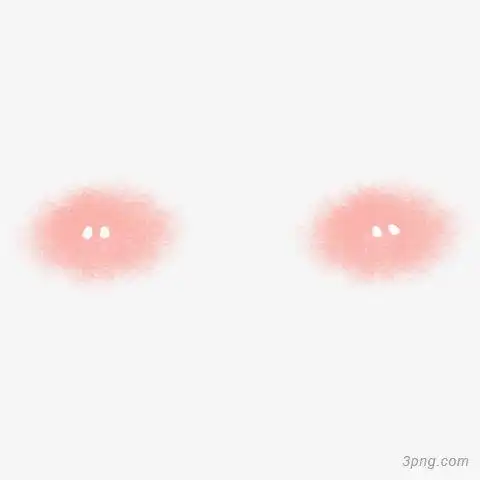 腮红png素材透明免抠图片装饰效果