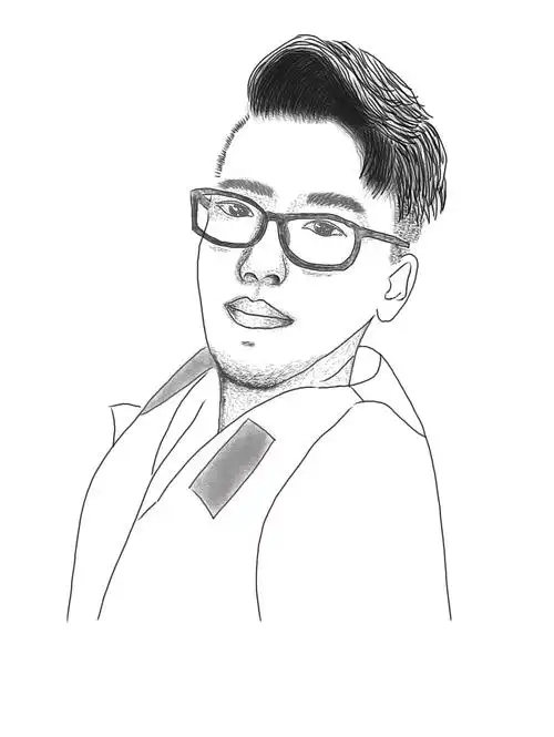 第一次画人像素描,虽然不是太完美,但是