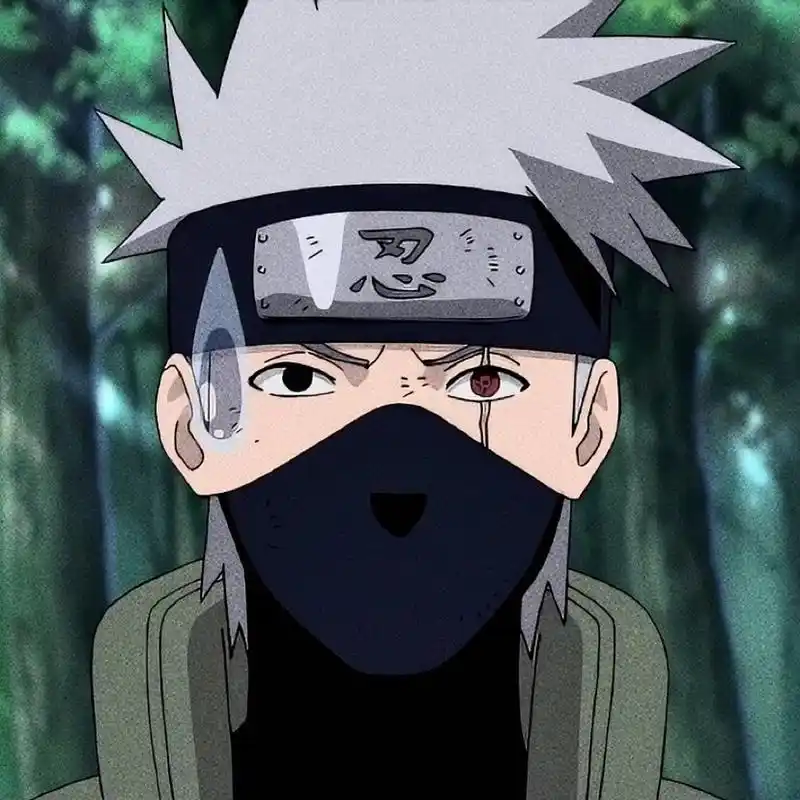 火影忍者卡卡西头像背景图来啦 都是自截 这里是大战的时候