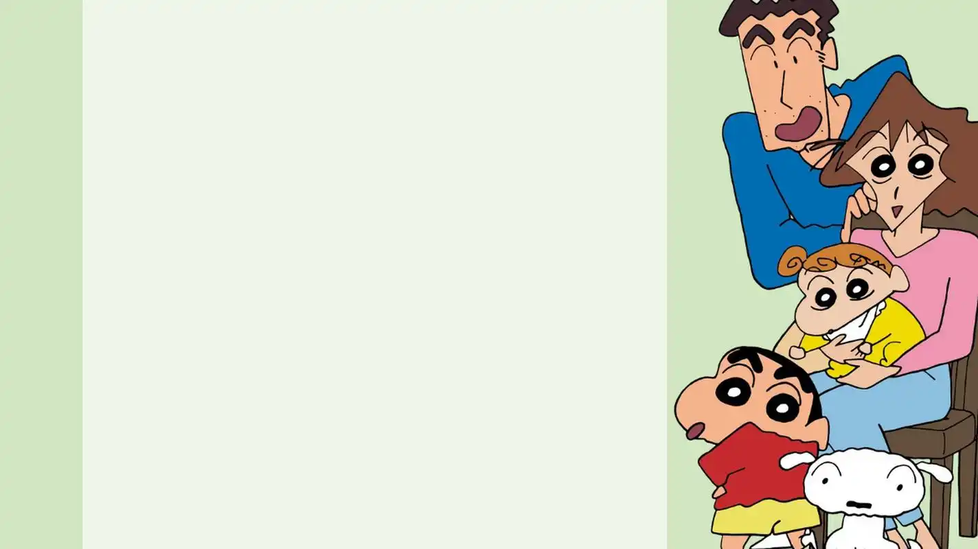 蜡笔小新ppt背景图