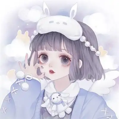 卡通闺蜜头像小清新可爱高清卡通呆萌闺蜜头像图片