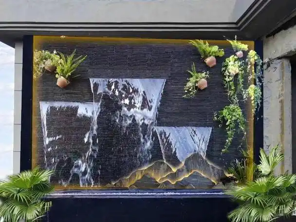 教你怎么制作水幕墙流水墙