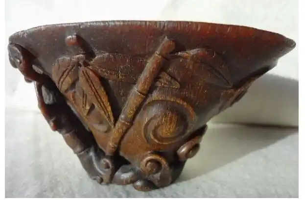 放大镜下的犀牛角