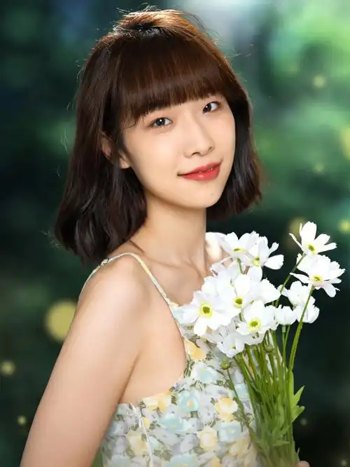 天真蓝发光少女写真照片拍摄78787878