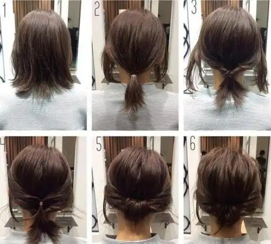 短发编发教程图解步骤,喜爱编发的女生别错过