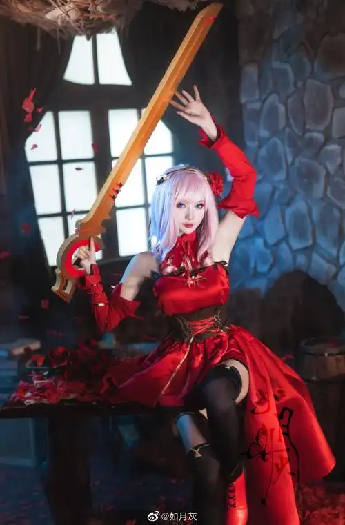 我,选择你成为我的命运.@如月灰 cosplay-第10张