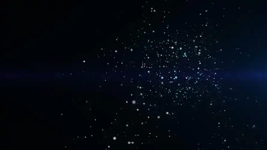 粒子汇聚 能量球 光效背景素材