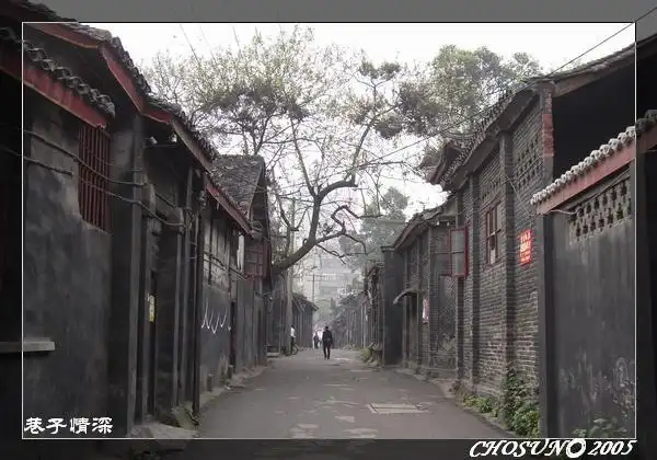 成都宽窄巷子历史文化保护区