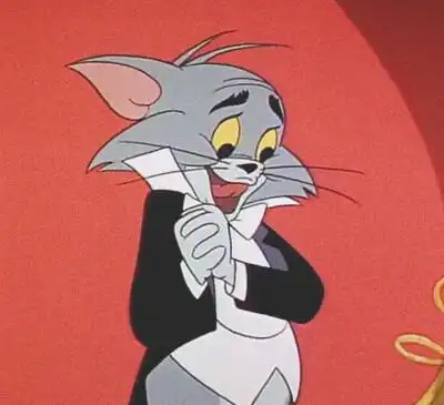 《猫和老鼠》情侣头像——汤姆猫