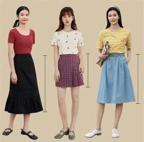 建议小个子女生夏天的裙子买长不买短穿着舒适还显个高