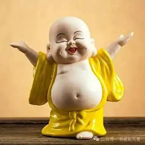 一组欢喜小和尚_网络综合_谢意_图片