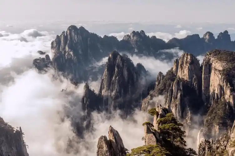 中国十大世界级绝世美景,你去过几个?_黄山_阳朔_云海