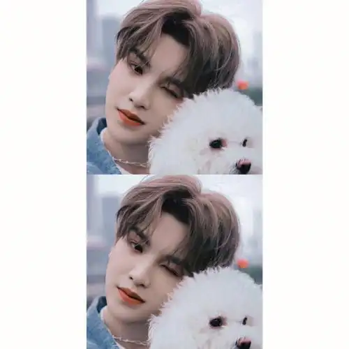 可可爱爱的justin#黄明昊壁纸  #黄明昊