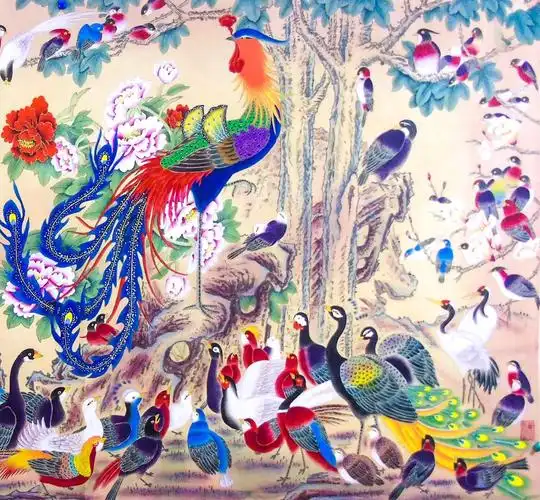 【百鸟朝凤】 作者:王留成 作