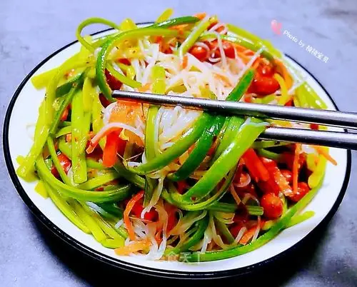 早餐超级爽口的凉拌菜