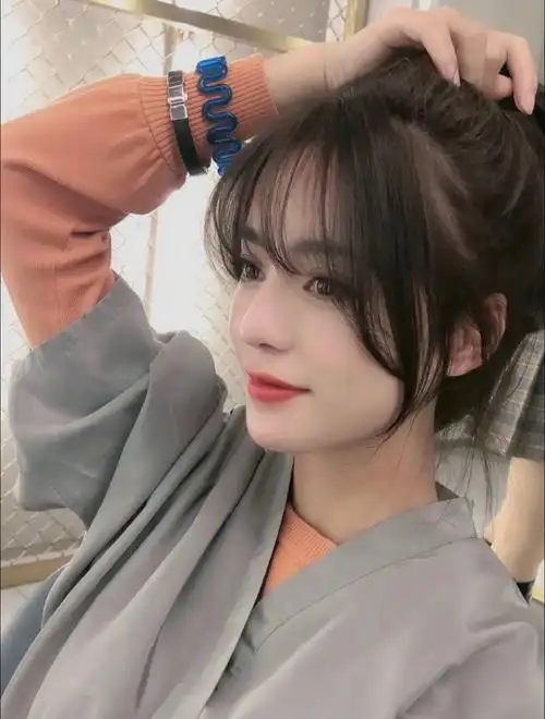 韩式女主角刘海#天津接发#天津烫发#天津染发#天津发型#天津染头发