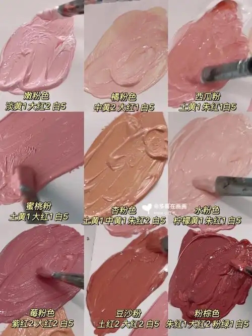 粉色系调色教程图文版干货住