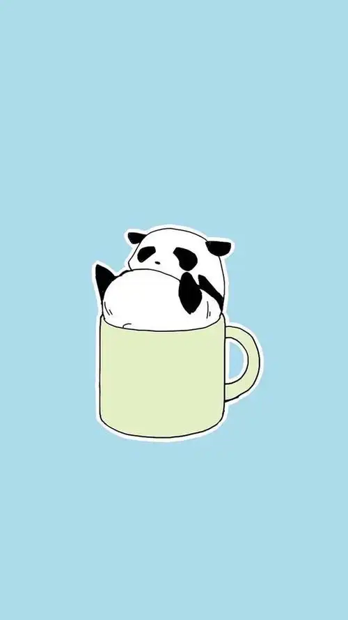 超清1080p壁纸圆圆滚滚可爱的熊猫壁纸