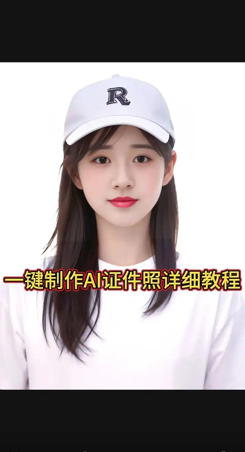 白底证件照 证件照制作教程 ai换脸照片一键免费生成 免费生成ai写真