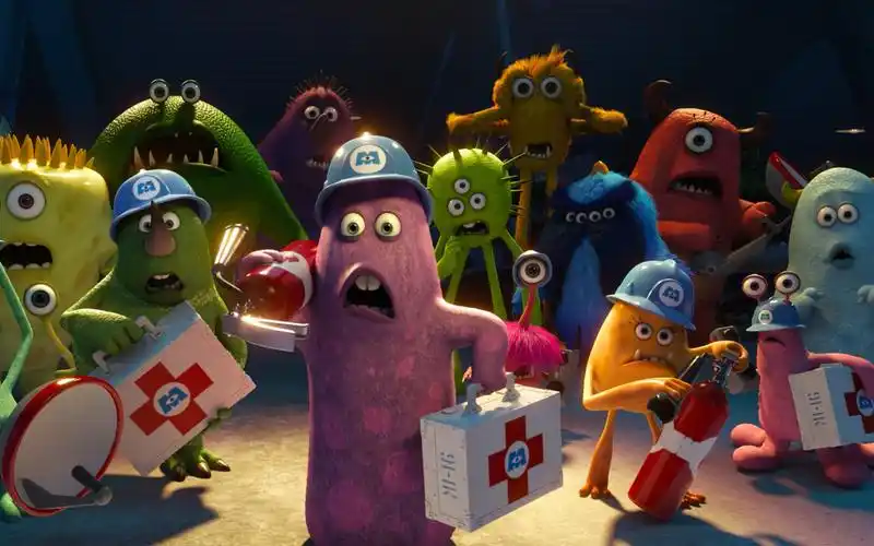 电影,影视,动画,怪物大学,怪兽大学,电影,壁纸《怪兽大学》动画电影