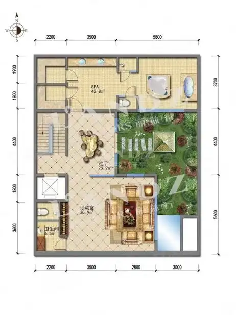 泰禾北京院子(别墅) 近地铁 满五   楼龄新 电梯房