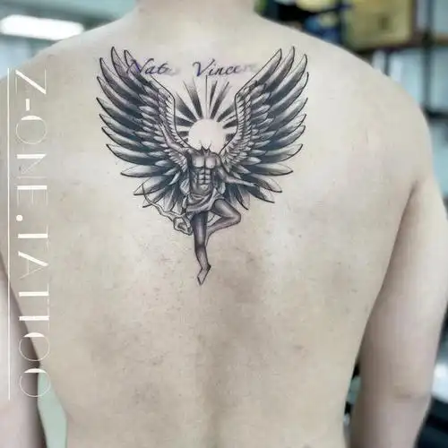 《堕落天使》 lucifer曾_纹身吧社区 - 纹身大咖