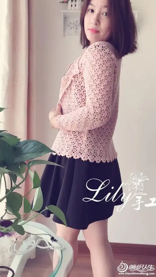 超实用的女士钩针秋冬开衫