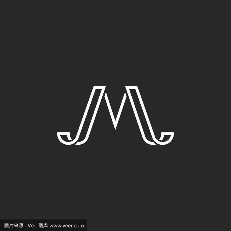 字母m标志简约时尚简约