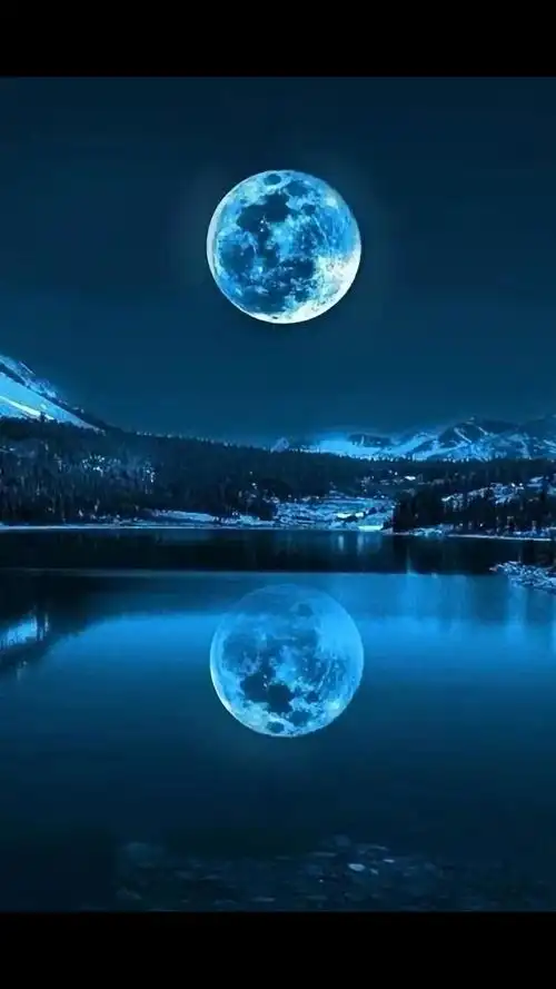 中秋节到了,送你世界上最美的月亮.美翻了.