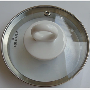 原厂美的电热水壶配件 养生壶玻璃壶盖 mk-ys15colour501壶身盖子