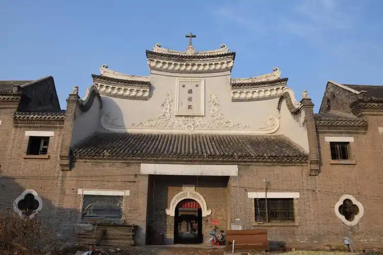 中西合璧建筑风格的河南总修道院