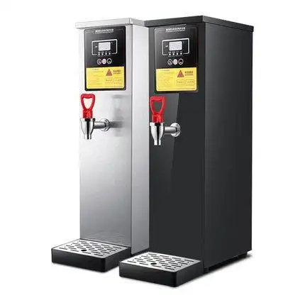 志高步进式开水器商用奶茶店小型开水机全自动电热微电脑炉烧水箱图片