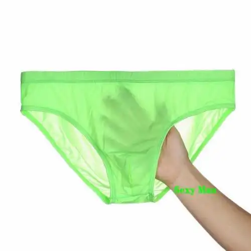 冰丝内裤男三角裤衩男人男士超薄短裤性感透明无痕裤头夏季速干男生裸
