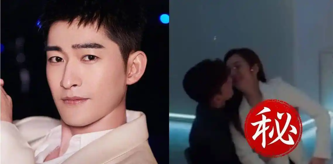 除了手扯对方内衣,有一幕是男女主角在家中用餐,张翰在抱王晓晨时,手