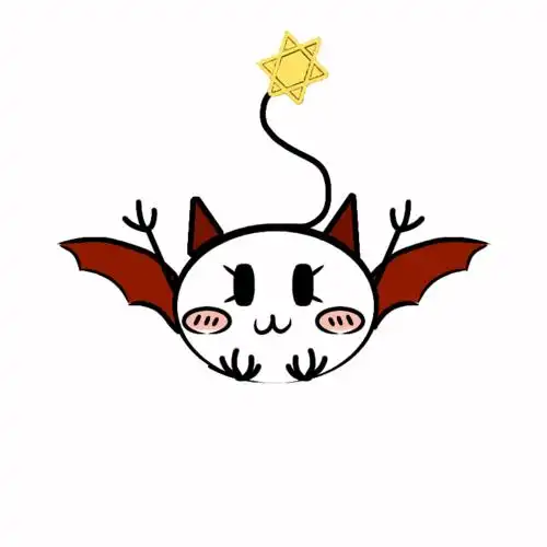 photoshop绘制可爱的q版小恶魔头像教程(2)简笔画小恶魔头像女生关键