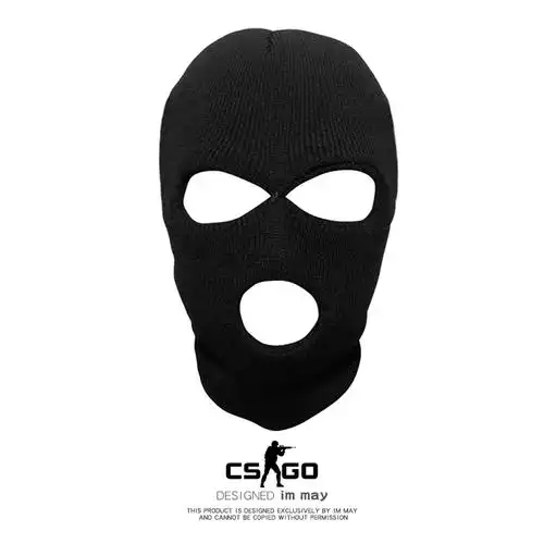 csgo头套男反恐精英飞虎队rushb土悍匪帽子cs头罩骑行保暖三孔帽