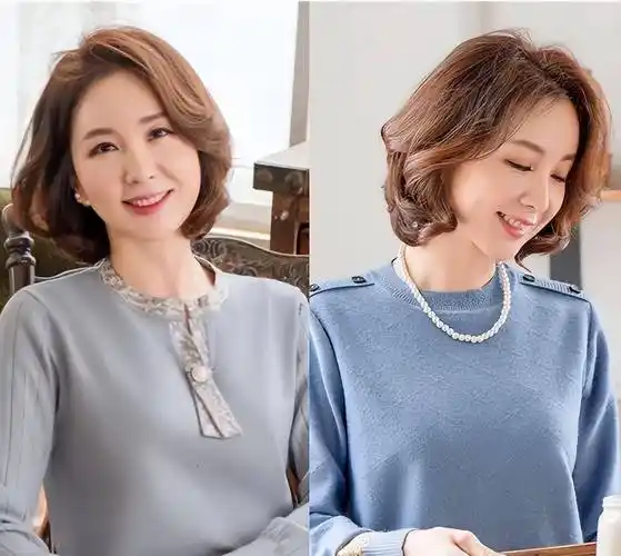 女人过了50岁,别总留长发,烫小卷!