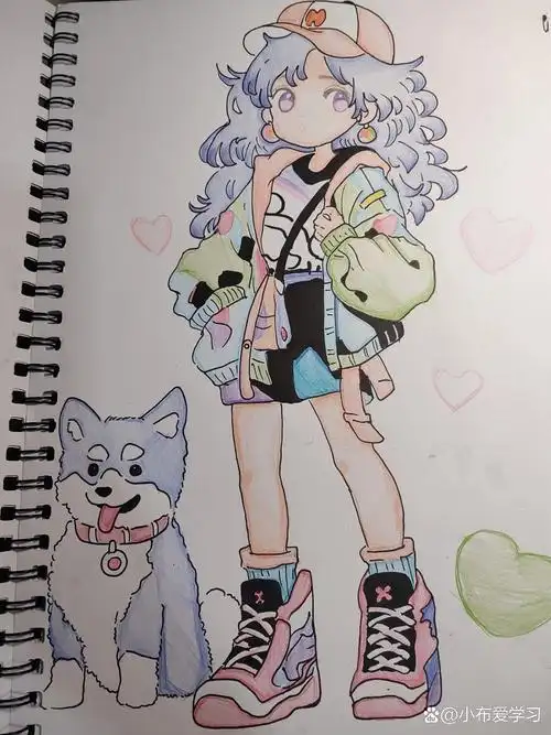 五年级上学期画的漫画