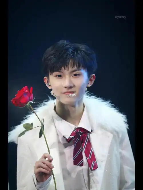 送你一朵玫瑰花95天天好心情#马嘉祺  #马嘉祺壁纸  #花