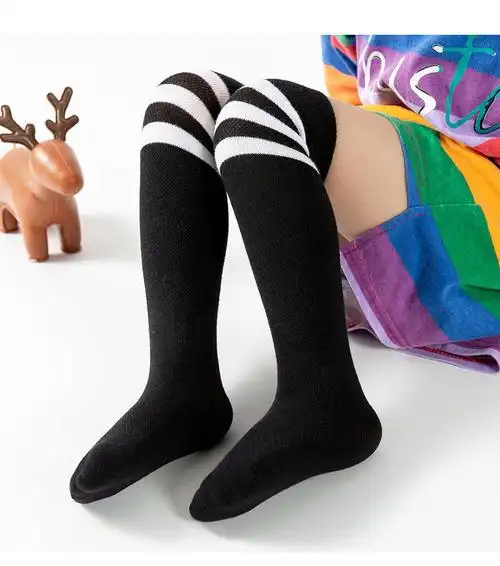 悠曼娅儿童过膝袜春秋薄款女童高筒袜3-8岁小女孩穿的长筒袜女学生jk