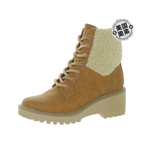 dolce vitarylie 女式户外凸纹鞋底登山靴 - 棕褐色 【美国奥莱】