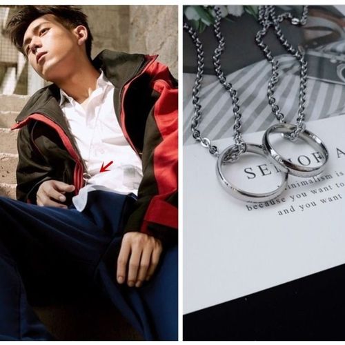 亲爱的热爱的韩商言李现同款项链男ins简约个性毛衣链女情侣项链