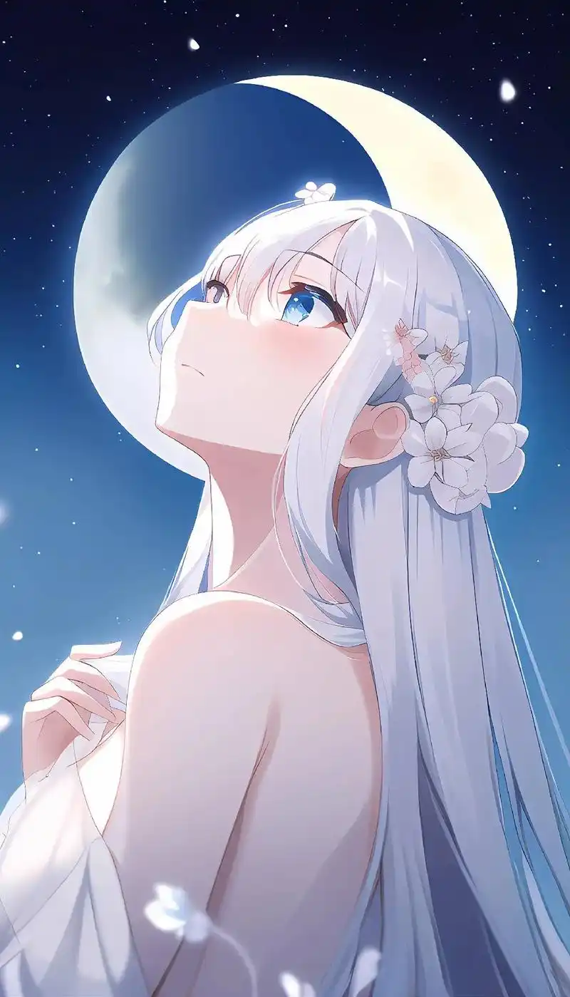 适合女生用的二次元动漫壁纸.你希望明年有什么,希望我在你身边 - 抖