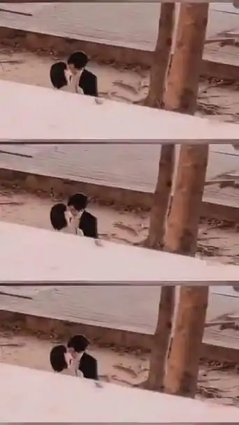 浪漫满分!杨紫井柏然海边吻戏路透曝光