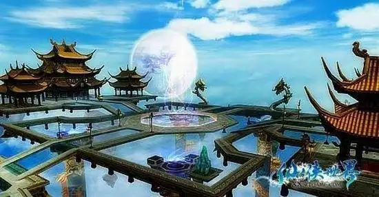 壮阔美丽的视野《仙侠世界》天宫景色赏析