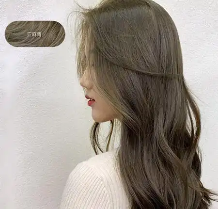 亚麻色头发掉色后是什么颜色亚麻色头发掉色后可以直接染什么颜色