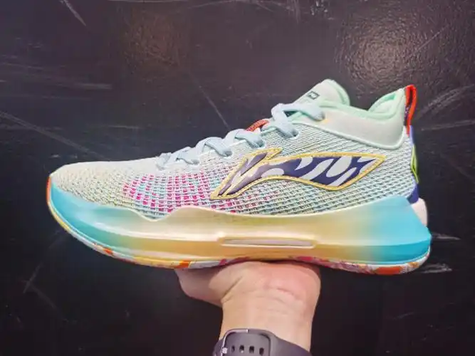 昆山九方#李宁  #李宁篮球鞋  #驭帅1342