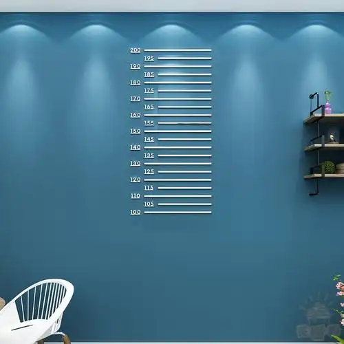 监狱量身高墙3d立体亚克力墙面装饰奶茶茶店墙贴