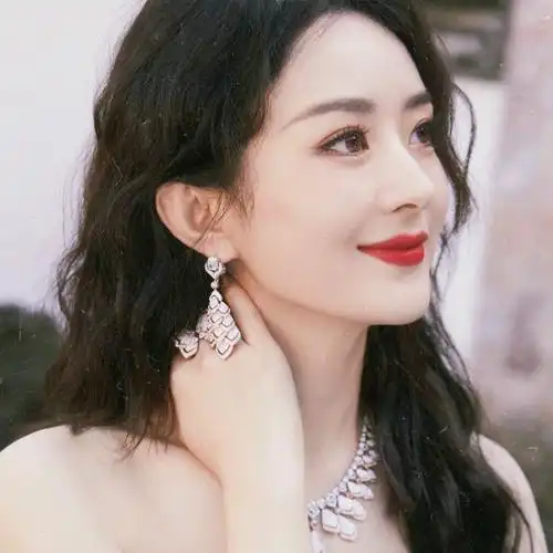 修|一组氛围感头像@赵丽颖#赵丽颖闪钻礼服