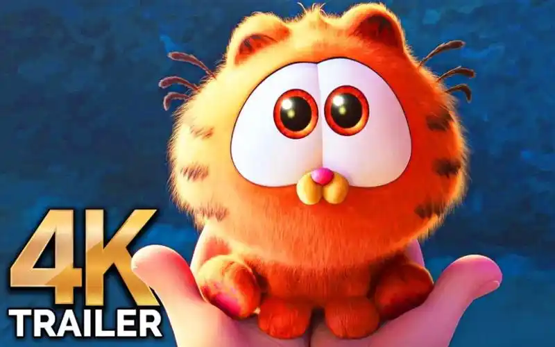 加菲猫电影预告片(4k 超高清)2024